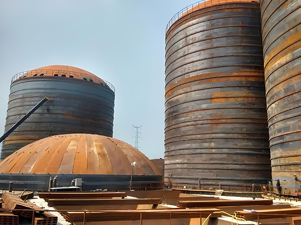 浑江焦粉钢板仓